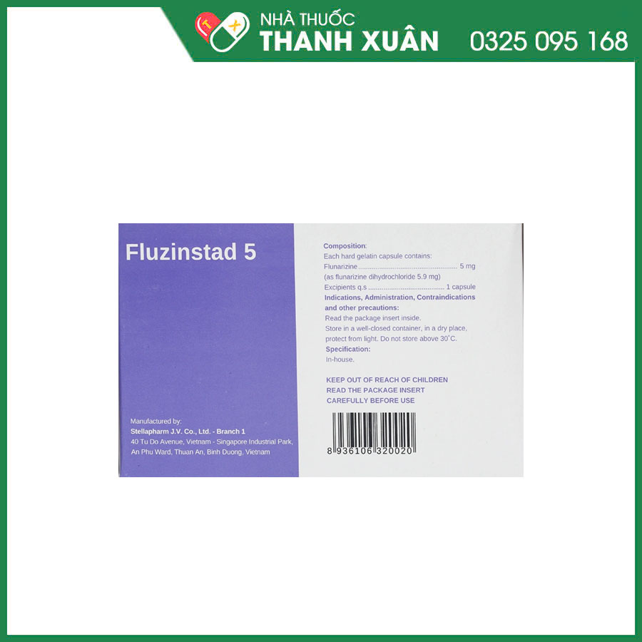 Fluzinstad 5 thuốc điều trị dự phòng cơn đau nửa đầu